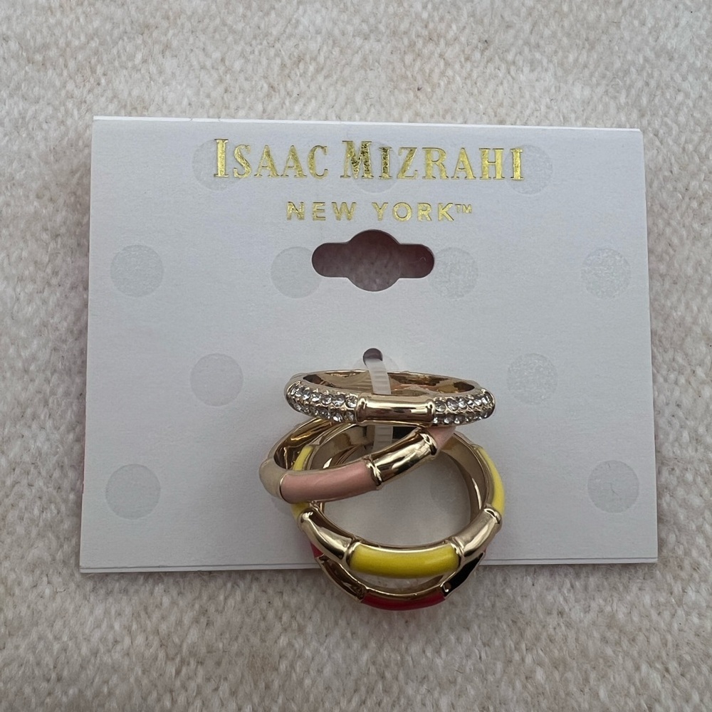 Isaac Mizrahi stack of rings